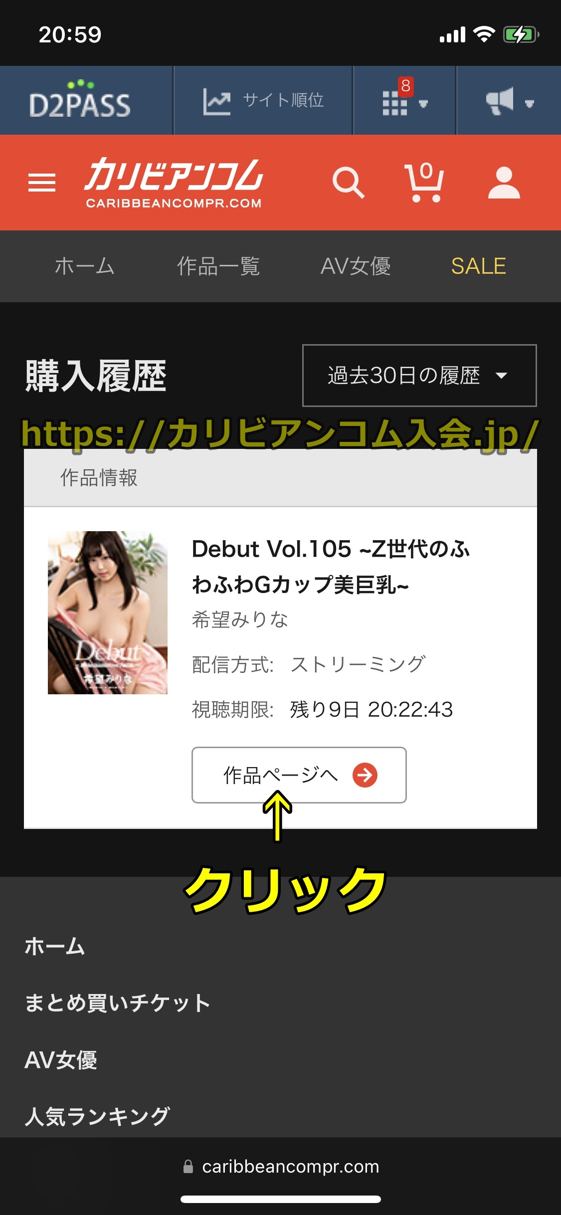カリビアンコムプレミアム